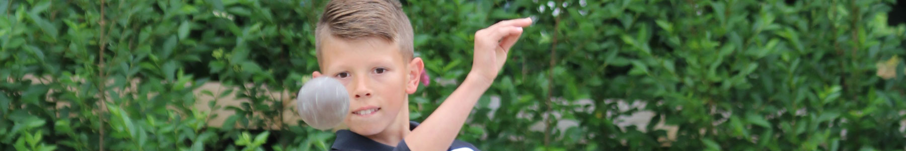 Familien Boule Tag auf dem Pétanqueplatz